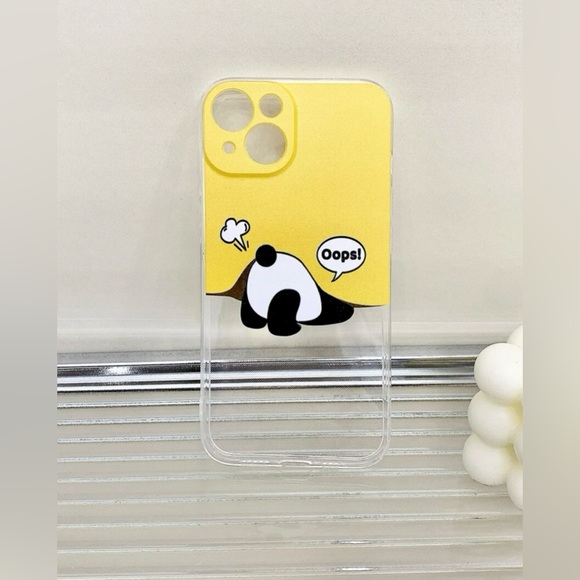 NWT iPhone13ProMax Humorous Panda Booty Rubber Phone Case - Picture 3 of 4